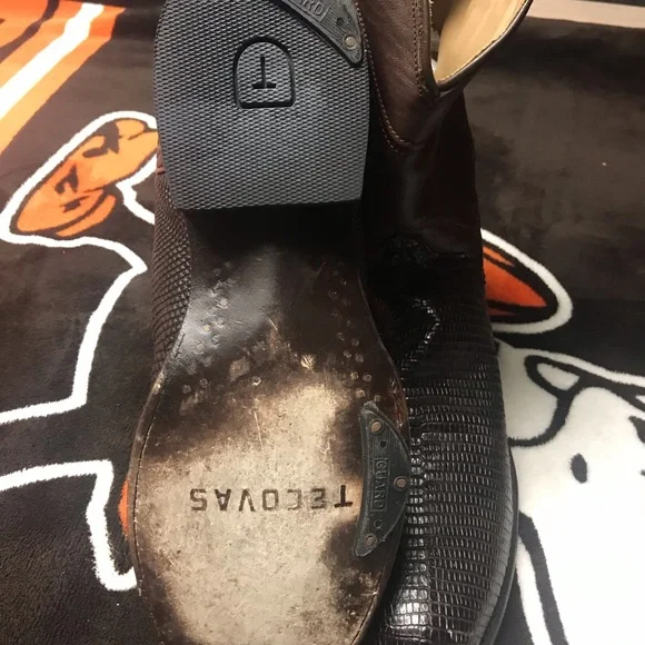 Tecovas Rich Dark Brown Cowboy Boots 1007 12EE 95635 V08 19A - Picture 5 of 8